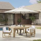Round Outdoor Market Umbrella (11')