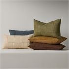 Washed Basketweave Pillow Cover