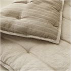 Reversible Quilted Sofa Overlay