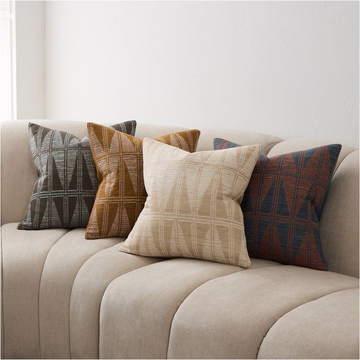 Silk Arrow Pillow Cover
