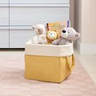 Foldover Quilted Storage Bin