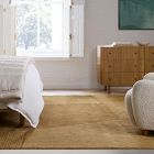 Torn Shape Wool Rug