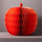Decorative Paper Pumpkin, Extra Large, Orange