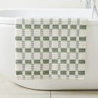 Square Ribbed Bath Mat