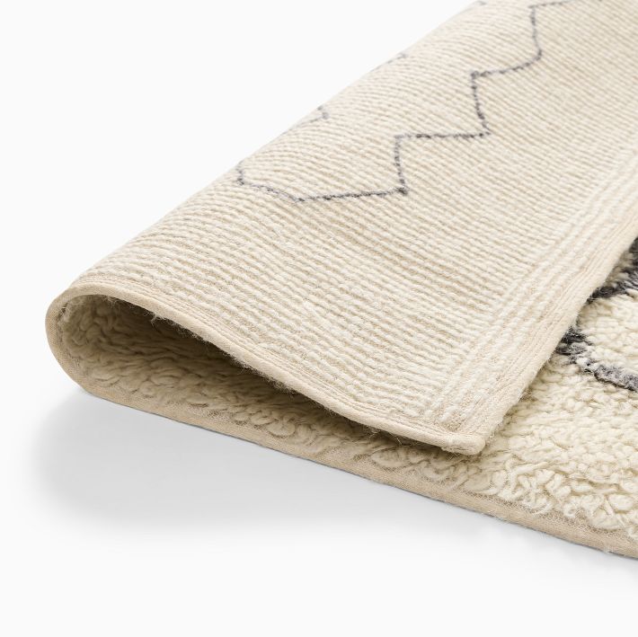 Kids Washable Zig Zag Rug | West Elm