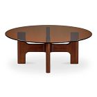 Csilla Round Glass Coffee Table (42&quot;)