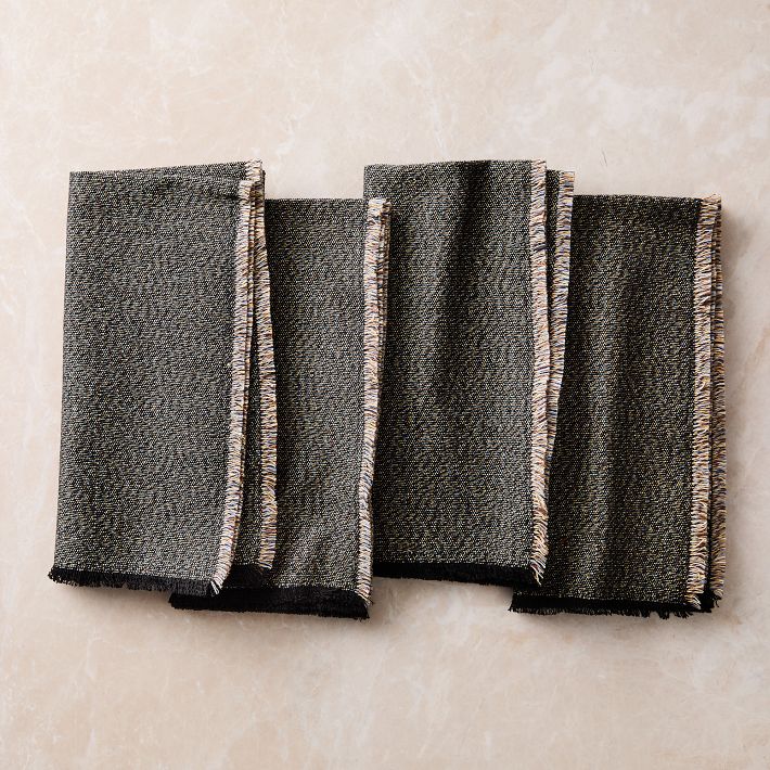 Niran Napkin Sets - Denim, Set of 4