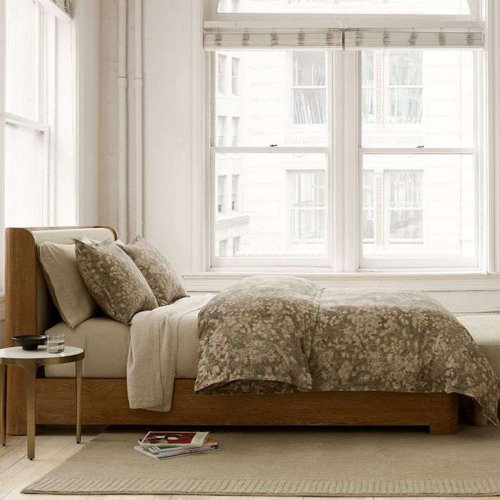 Abstract Hydrangea Duvet Cover & Shams
