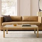 Portia Panther Marble Coffee Table (48&quot;)