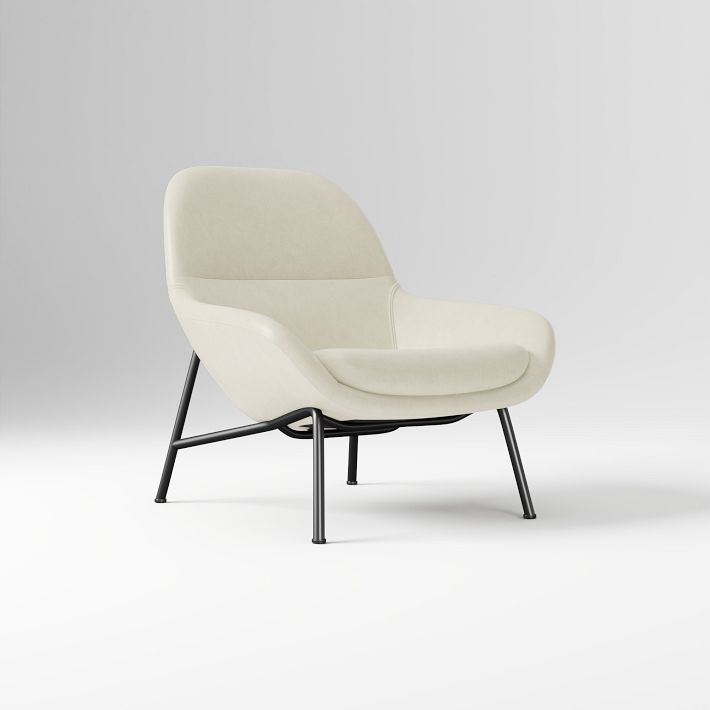 Open Box: Fillmore Mid-Century Leather Chair