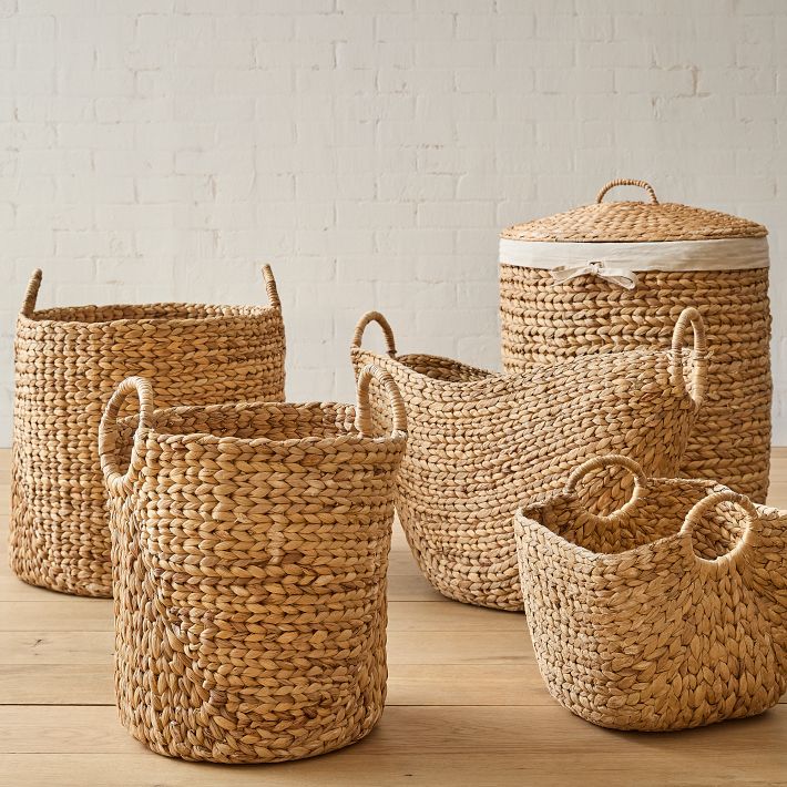Curved Seagrass Baskets
