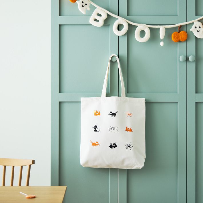 Ed Emberley Halloween Canvas Treat Bag