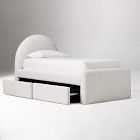 Elora Upholstered Storage Bed W/ Storage Drawer