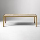 Portia Panther Marble Coffee Table (48&quot;)