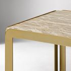 Portia Panther Marble Coffee Table (48&quot;)