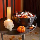 Black Terracotta Skull Candy Bowl
