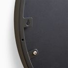 Metal Framed Round Wall Mirror - 24&quot;