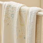 Stars &amp; Moon Knit Sherpa Baby Blanket