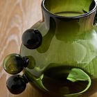 Jade Artisanal Glass Vases