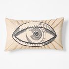 Embroidered Eye Pillow Cover