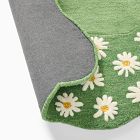 Kids Daisy Framed Rug