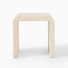 Syros Indoor/Outdoor Waterfall Side Table (19&quot;)