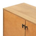 Garfield Leather Cabinet (35&quot;)