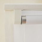 Custom Linen Cordless Roman Shade