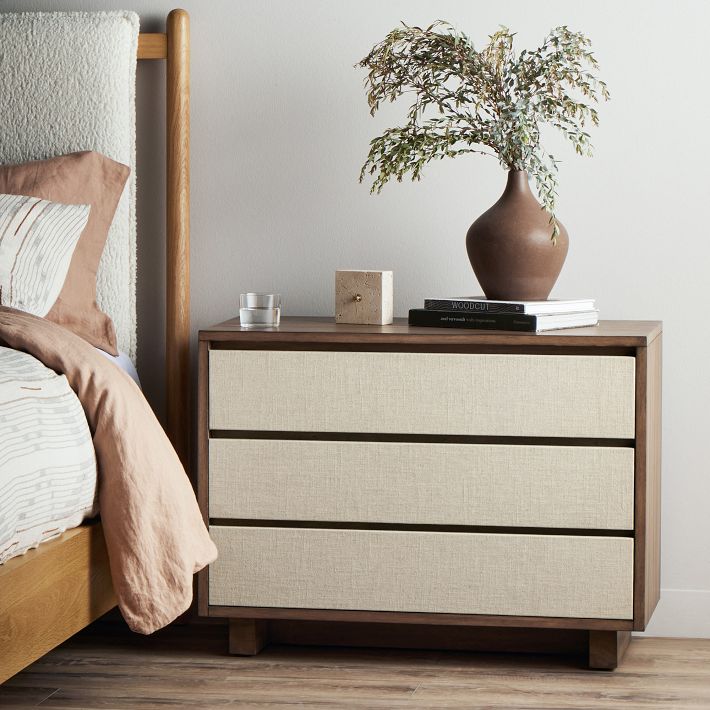 Shirly Nightstand - Modern Mahogany Design | West Elm