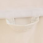 Crossweave Cordless Roman Blackout Shade