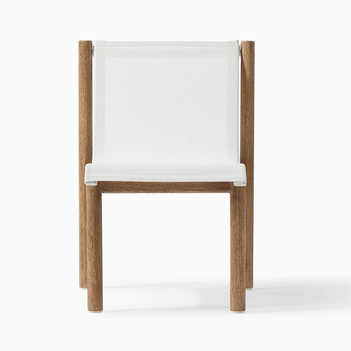 Cusco Outdoor Stacking Dining Chair Stylish Durable West Elm