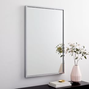 Metal Frame Rectangular Wall Mirror | West Elm