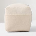 Cotton Canvas Pouf