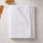 Daisy Carved Towels