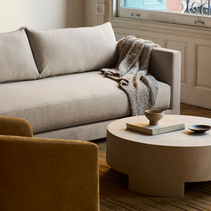 【クール】送料込　最終処分価格　アメリカ購入　West elm ソファ Melbourne Sofa (76