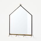 SZKLO Glass House Mirror Wall Organizers