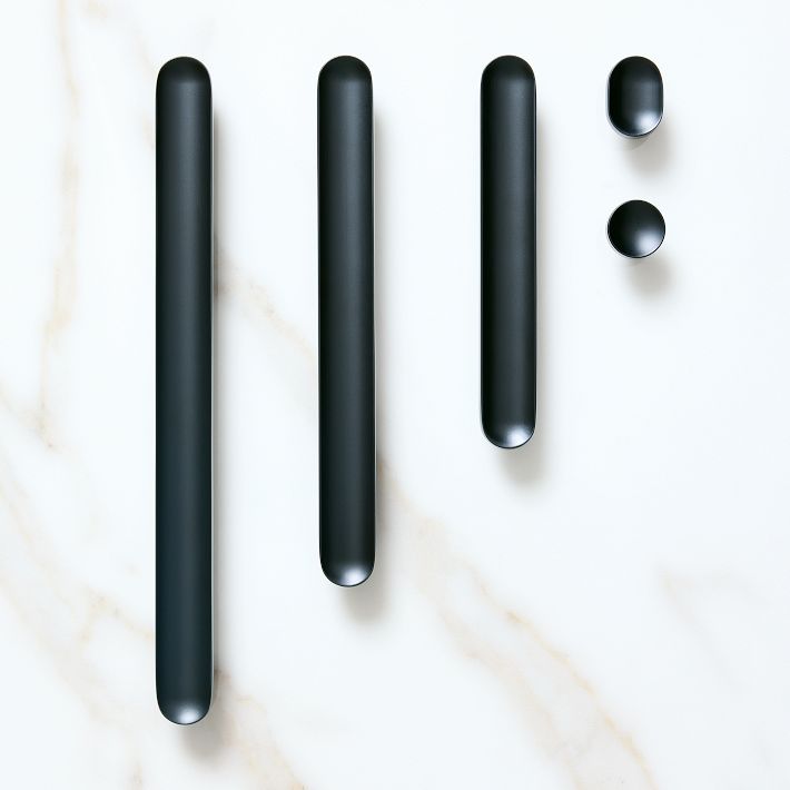 4" Pill Hardware - Matte Black