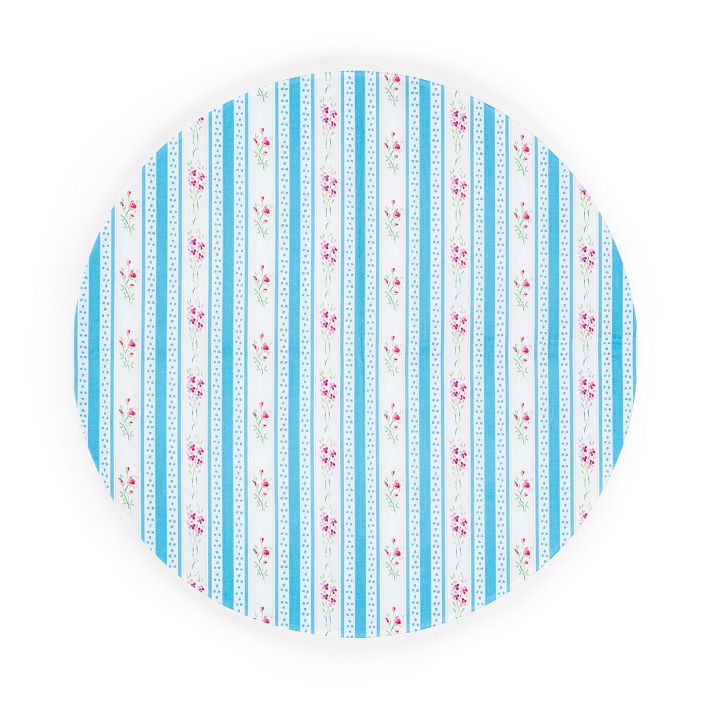 Proper Table Mabel Vintage Floral Stripe Placemat