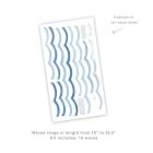 Mej Mej Sag Harbor Waves Peel &amp; Stick Wall Decals