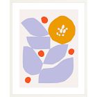 Abstract Floral Framed Wall Art by Ampersand Design Studio
