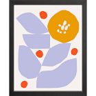 Abstract Floral Framed Wall Art by Ampersand Design Studio