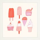 Ice Cream Truck Framed Wall Art by Sally Murphy Design