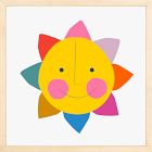 Sun Framed Wall Art by Ampersand Design Studio