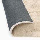 Rounded Shapes Shag Wool Rug