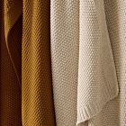 Cotton Knit Throw