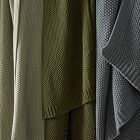 Cotton Knit Throw