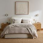 Jute Boucle Stripe Border Rug