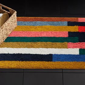 Landscape Stripes Bath Mat | West Elm