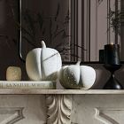 Pierced Porcelain Pumpkins &amp; Gourds