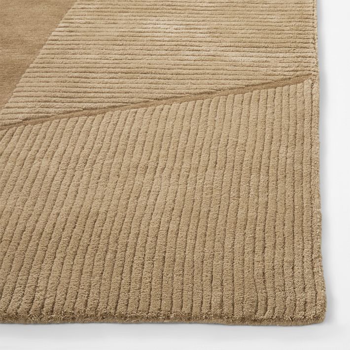 Torn Shape Wool Rug | West Elm